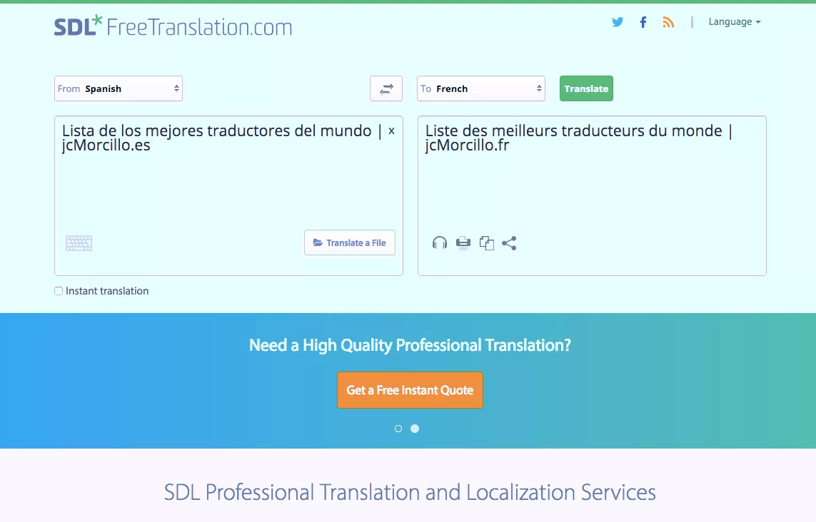 15 SDL Lista de los mejores traductores del mundo