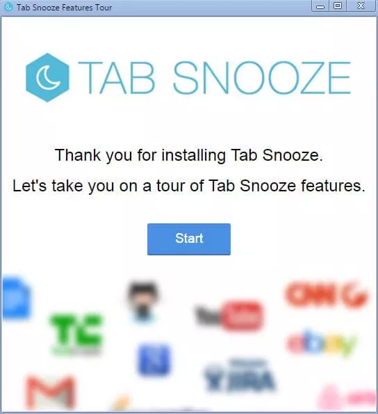 Extensiones Chrome Tab Snooze Configurar