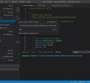 Visual Studio Code facilitara la tarea de programar 44 1