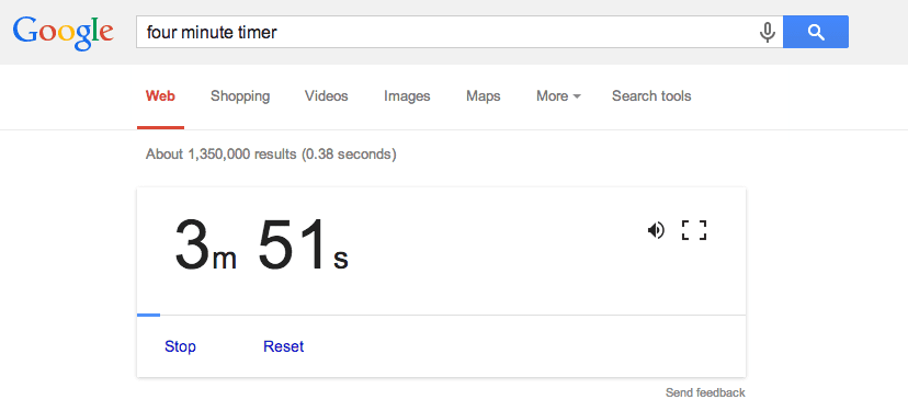 20 caracteristicas de google que desconoces timer3 2 1