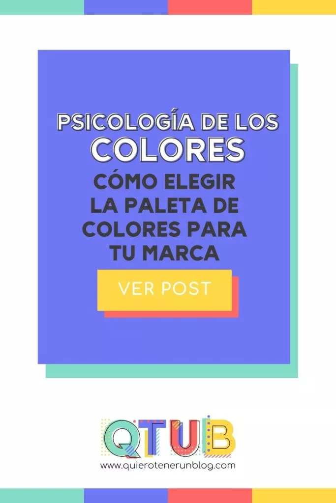 Paletas de colores y psicología