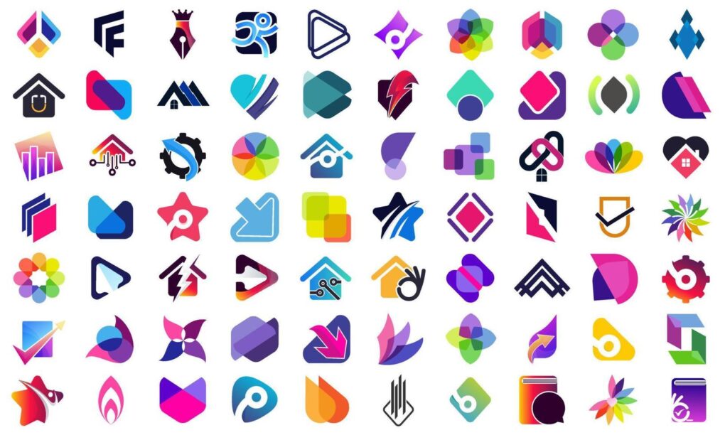Logo colorido y llamativo