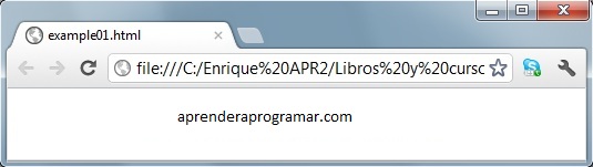 URL y datos enviados