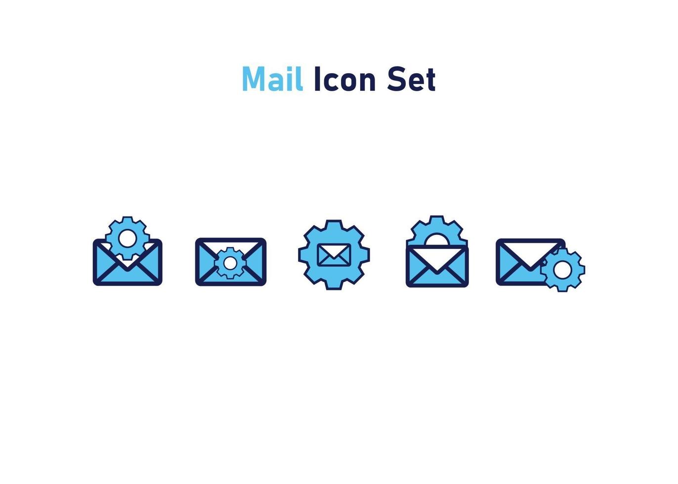 Icono de configuración de correo