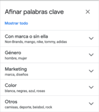 7 afinar palabras Google Keyword Planner e1740475381769