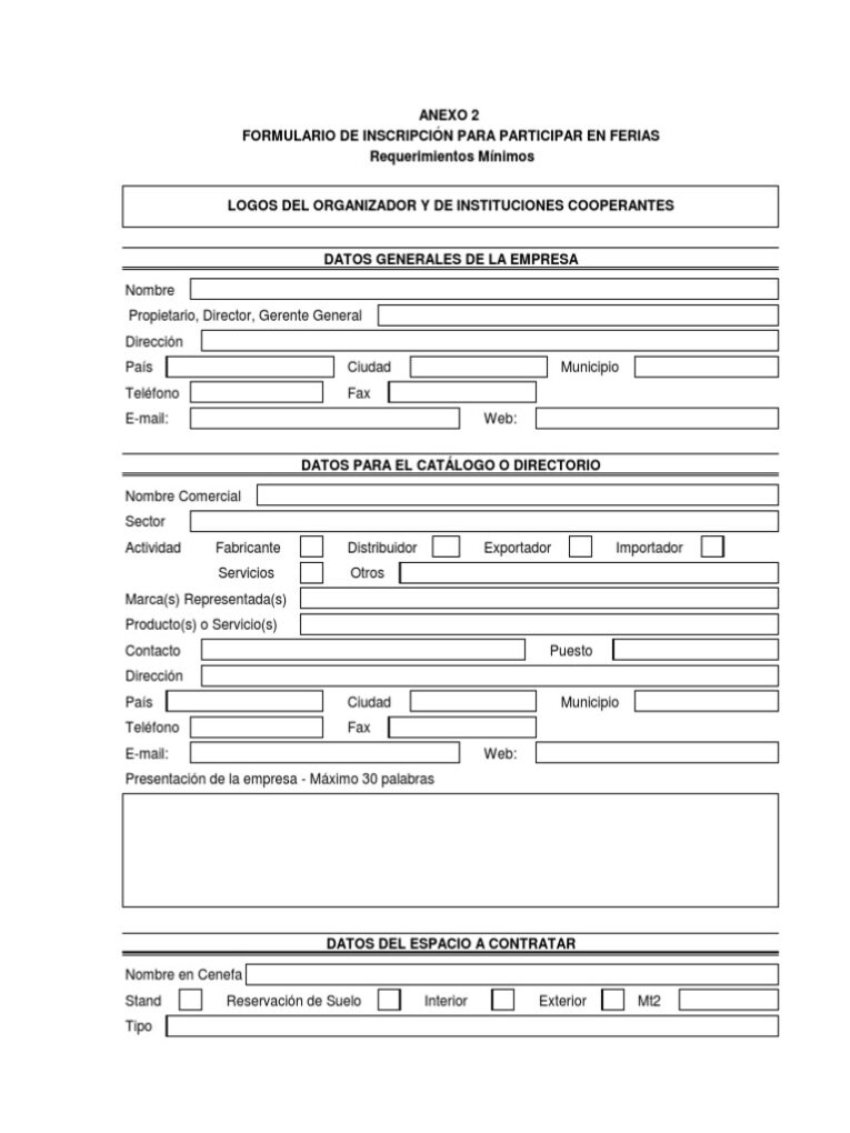 Formulario de inscripción gratuito