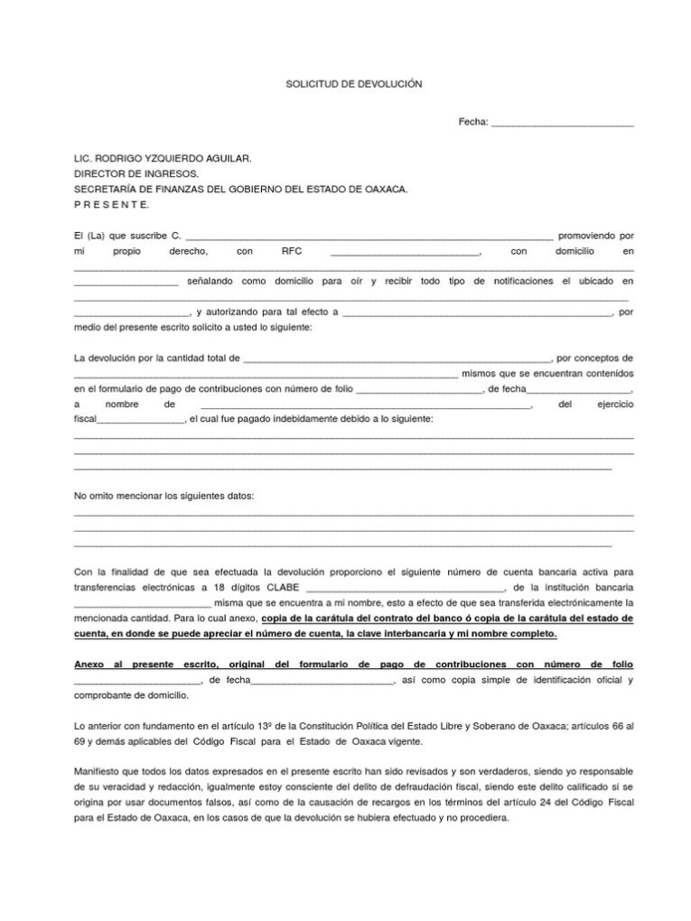Guía para solicitar devolución en Renfe por billete de tren 11 Formulario de solicitud de devolución