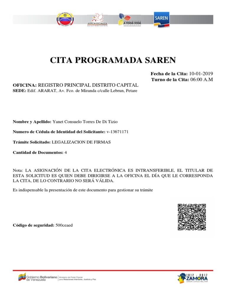 Guía para solicitar cita previa en SEPE por internet 19 Comprobante de cita previa