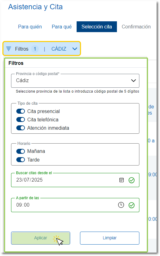 Guía fácil: Cómo solicitar cita previa en SEPE Mallorca paso a paso 21 Confirmación de cita previa