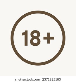 Icono de verificación de edad