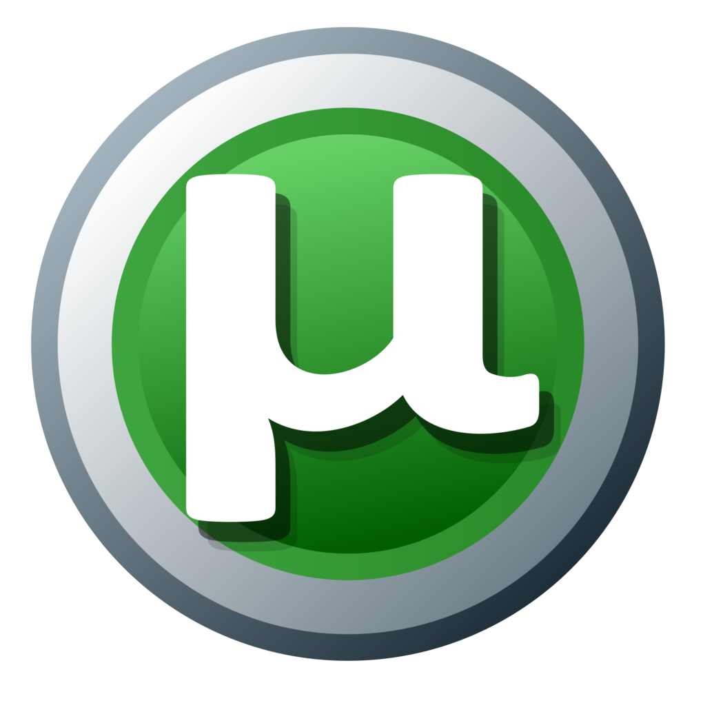 Descarga películas y series gratis con uTorrent: guía fácil y segura 14 Logo de uTorrent