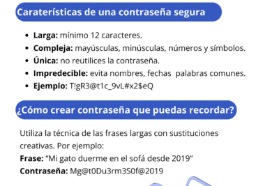 Guía para crear contraseñas seguras y proteger tus cuentas en línea
