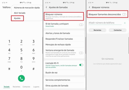 Descubre quién te llama con estos consejos expertos 23 Bloquea números desconocidos