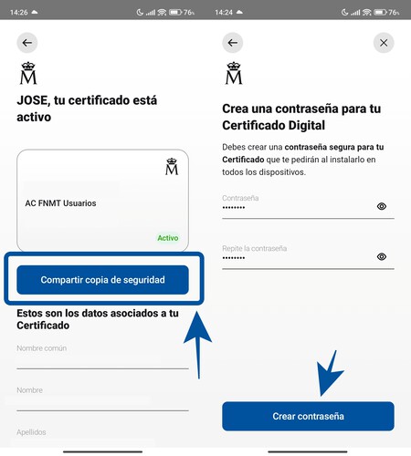 Obtén tu certificado digital con el FNMT de manera fácil 20 Certificado digital en dispositivos