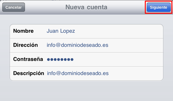 Dirección de correo electrónico