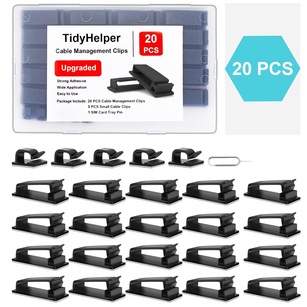 Clips organizados en orden preferido