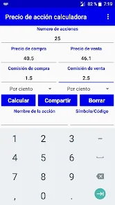 Calculadora online en acción