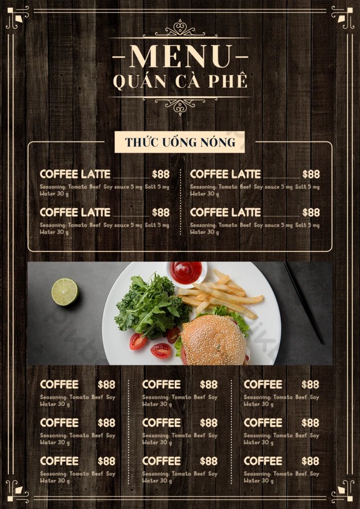 ¡Crea imágenes realistas con ChatGPT en 5 pasos! 17 Imagen realista del menú