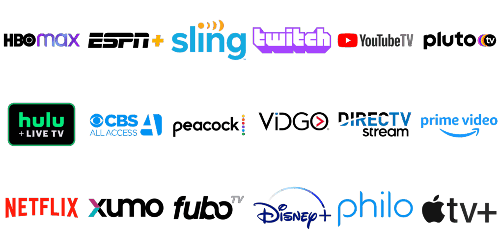 Logo de plataforma de streaming