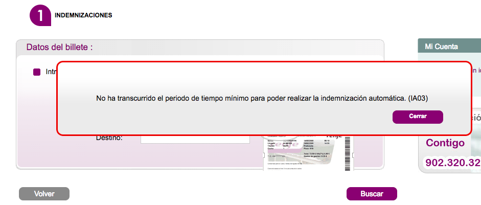 Guía para reclamar a Renfe por retraso o cancelación 15 Formulario reclamacion billete RENFE 2