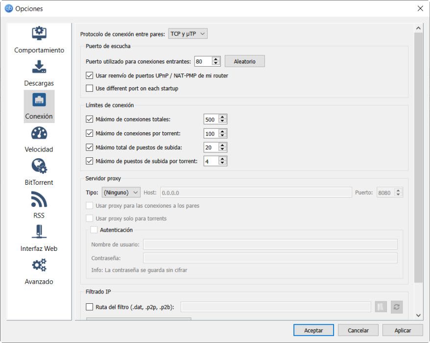 Descarga películas y series en HD con Pedia Torrent: Guía paso a paso 14 Cliente de torrents en acción
