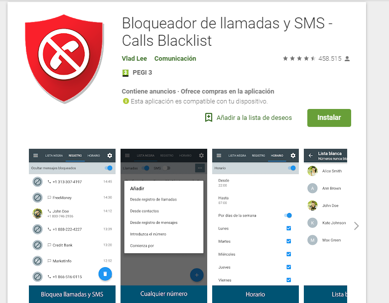 Cómo bloquear eficazmente el spam telefónico en tu móvil 19 App de bloqueo de llamadas