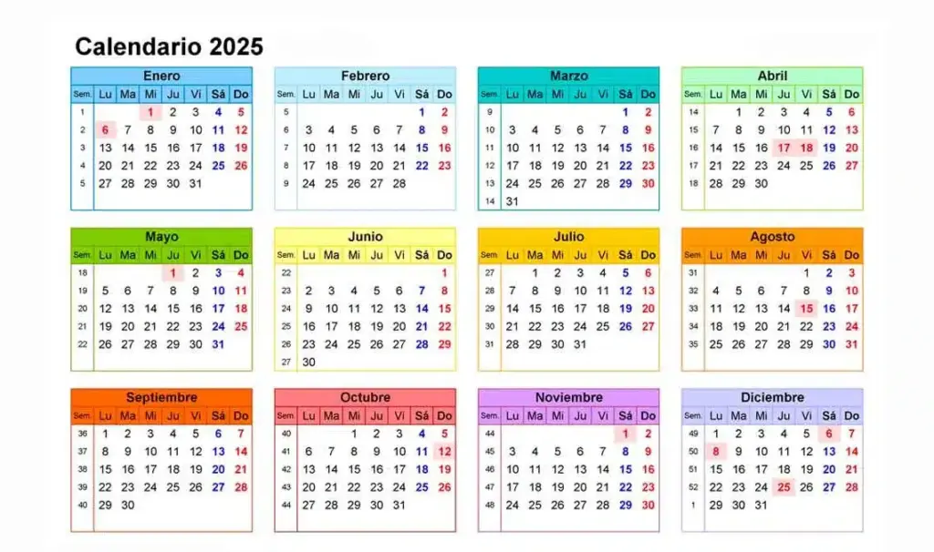 Calendario laboral 2025 en España: organiza tus vacaciones 11 calendario laboral 2025 1140x675 1 1