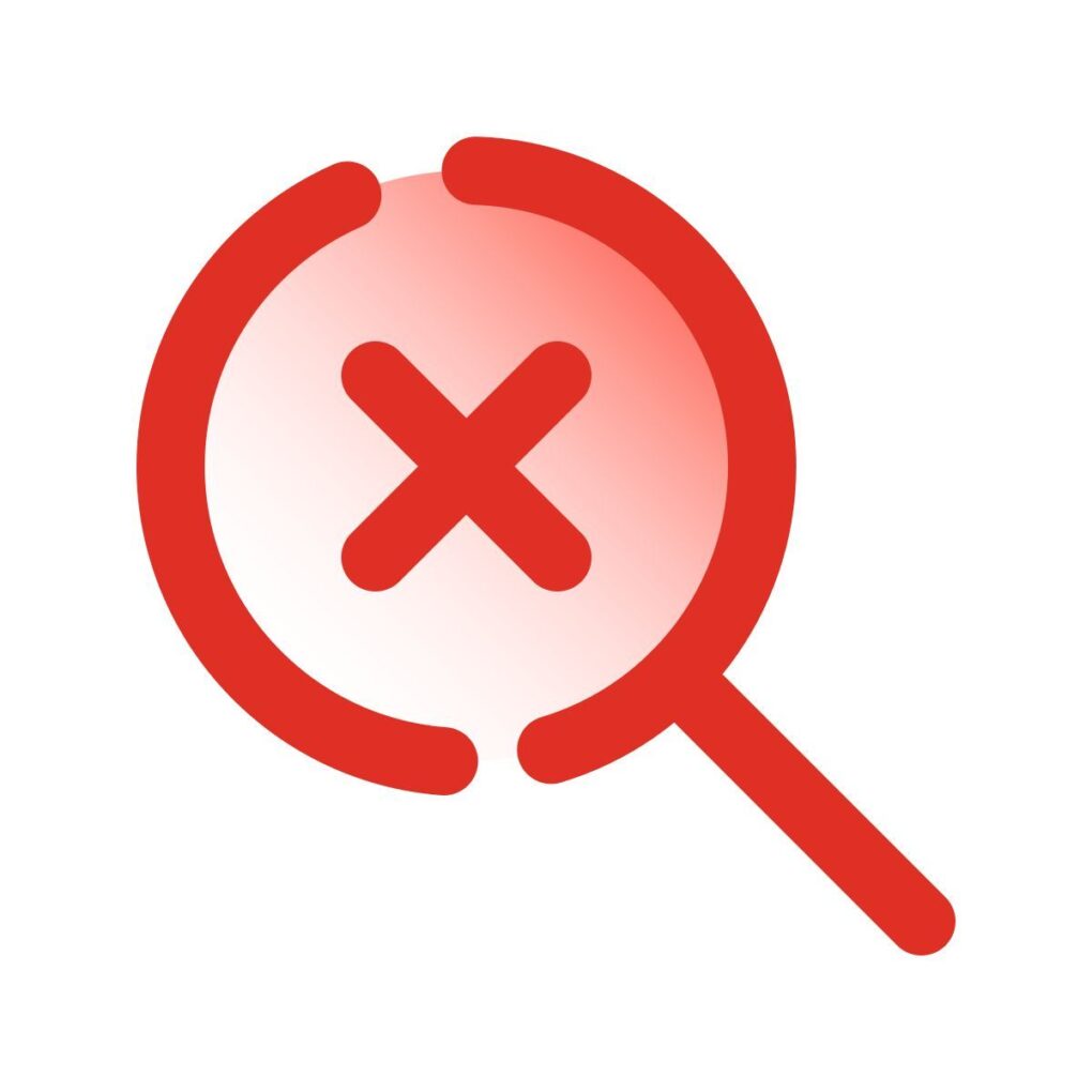 Icono de eliminar búsqueda