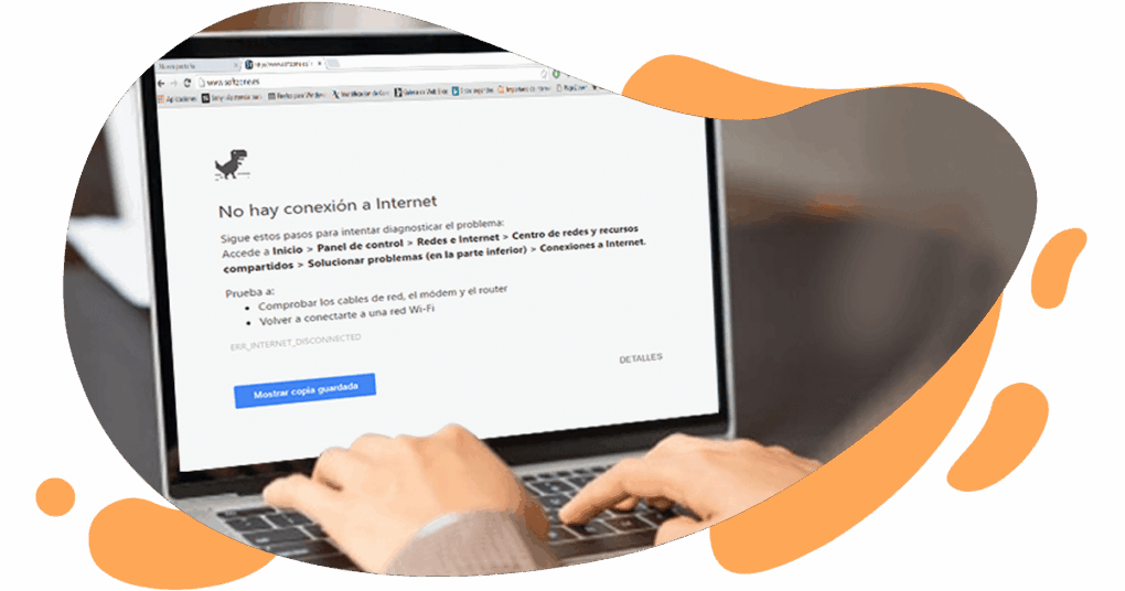 Problemas de conexión a internet