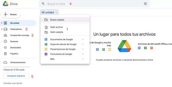 Accede a Google Drive para leer libros en línea fácilmente 8 csm captura de pantella interfaz google drive 29189ec7b6