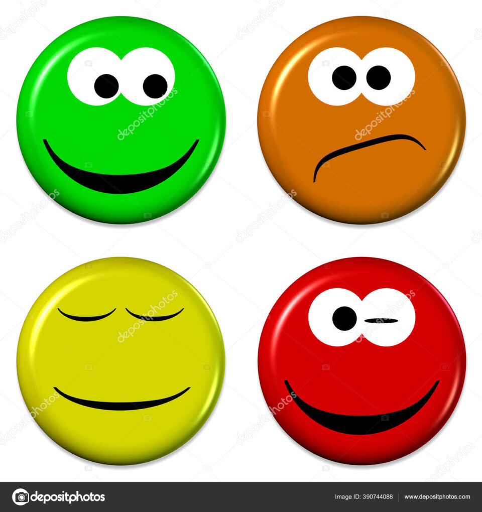 Emojis variados y coloridos