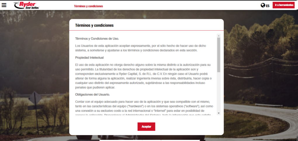 Guía paso a paso para crear una cuenta en Web for Skype 17 Pantalla de términos y condiciones