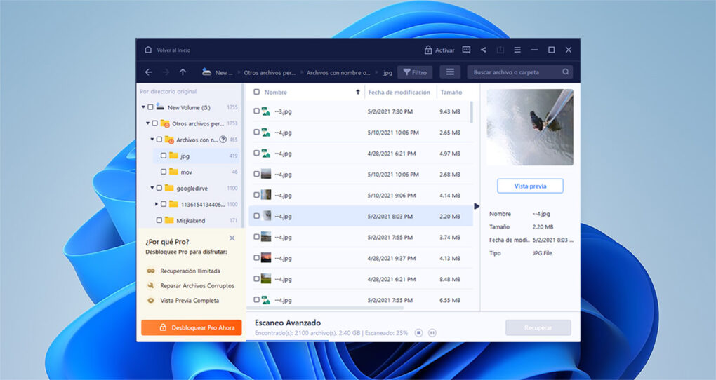 Recupera archivos borrados fácilmente con Software Recuva 21 Sistema de recuperación de archivos
