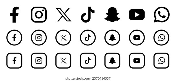 Logo de redes sociales