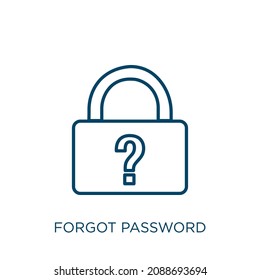 Icono de contraseña olvidada