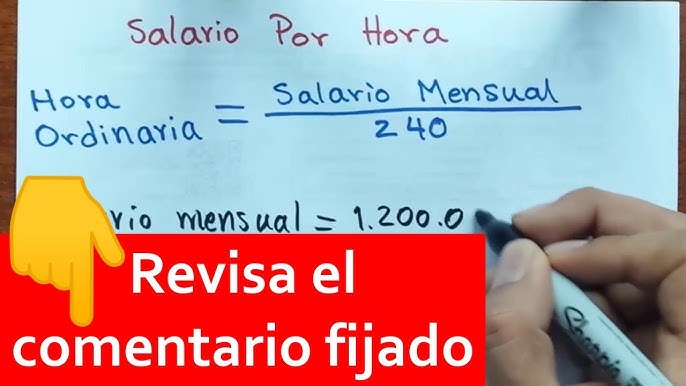 Salario por hora trabajada
