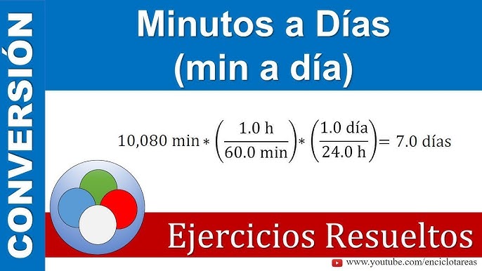 Horas a días