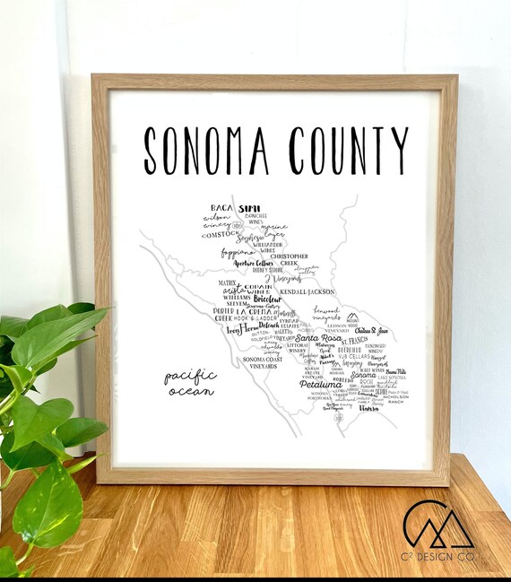 La mejor bodega en Sonoma para degustar vinos exquisitos 11 Mapa de bodegas en Sonoma