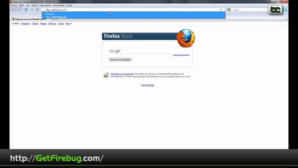 Tutorial: Instalar y usar Firebug para depurar páginas web paso a paso 16 Captura de pantalla de Firebug