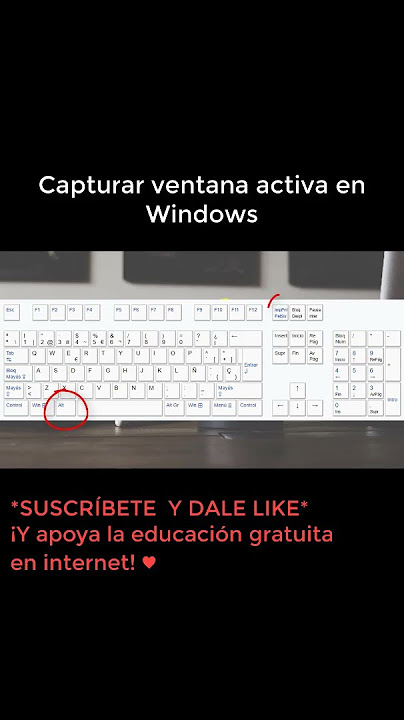 Ventana activa de captura