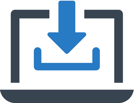 Icono de descarga e instalación