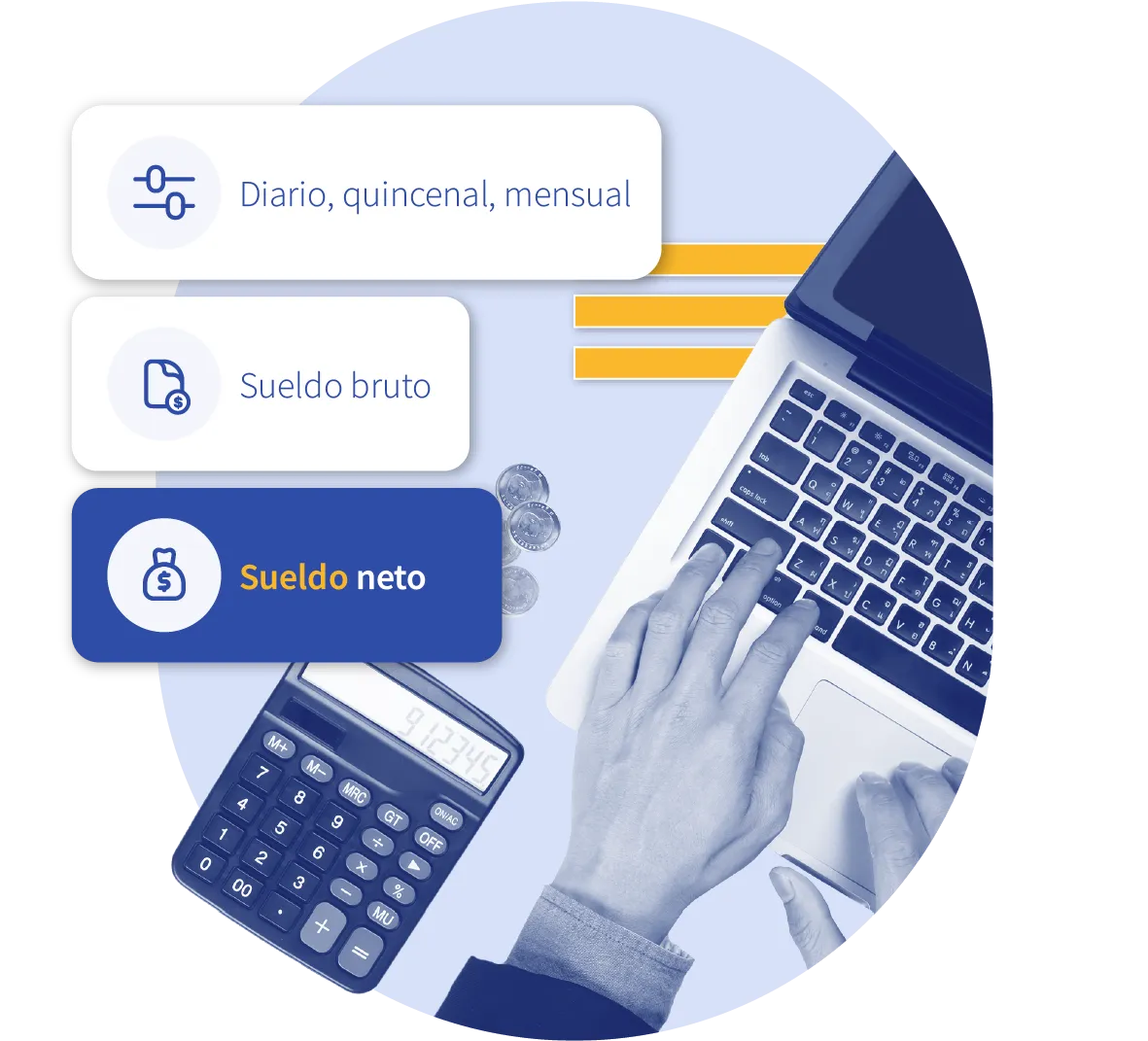 Calculadora de sueldo en línea