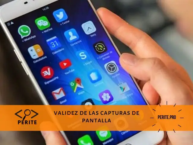 Captura de pantalla del proceso