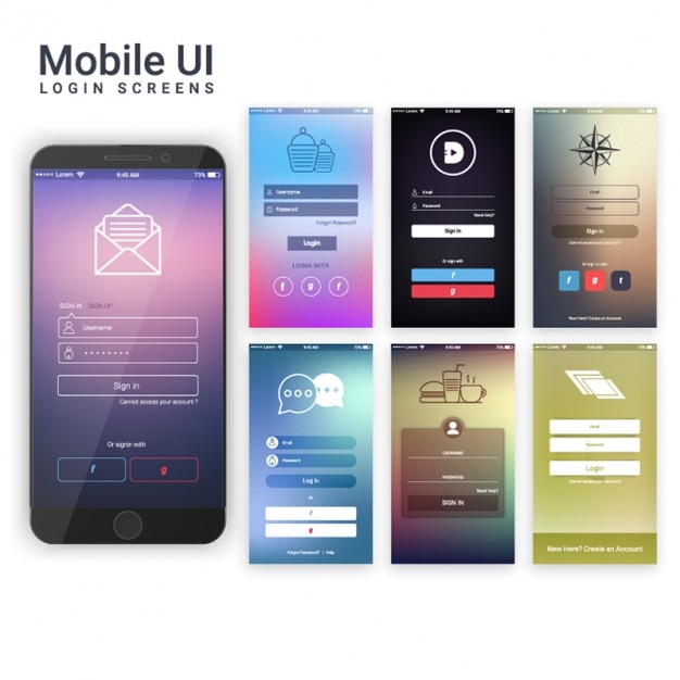 Pantalla de inicio de la aplicación