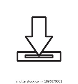 Icono de descarga e instalación